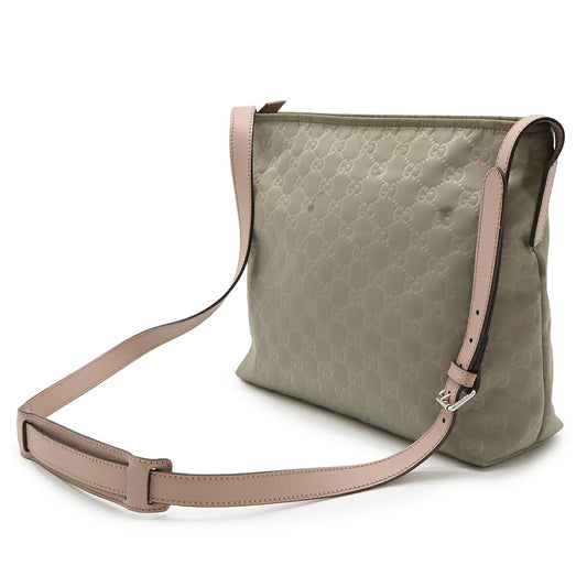 Gucci Nylon Leather Shoulder Bag 314529