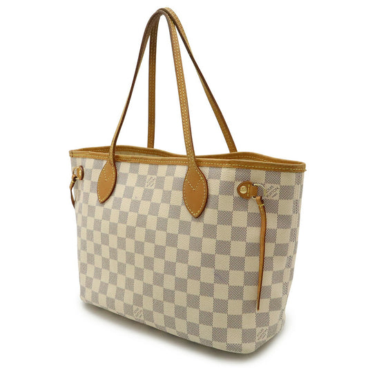 Louis Vuitton Damier Azur Neverfull PM Tote Bag