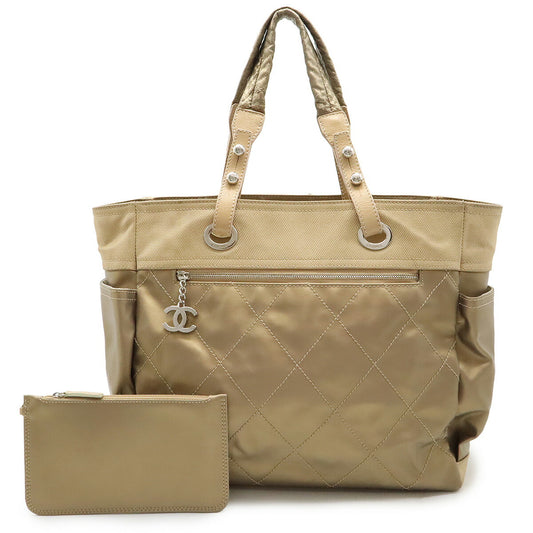 Chanel Paris Biarritz Tote GM Bronze Gold