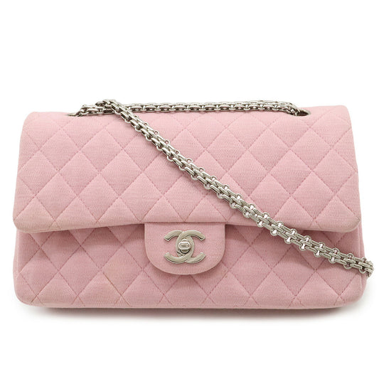 Chanel Matelasse 25 Cotton Jersey Shoulder Bag