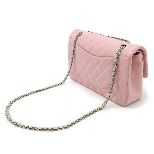Chanel Matelasse 25 Cotton Jersey Shoulder Bag