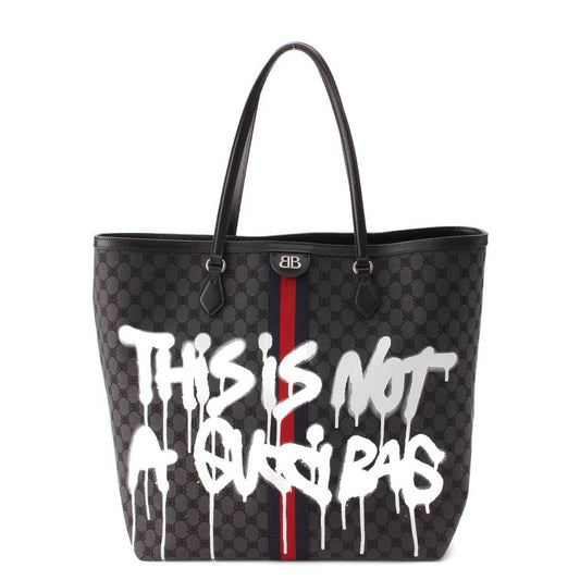 Gucci Balenciaga Graffiti Tote Bag 680127