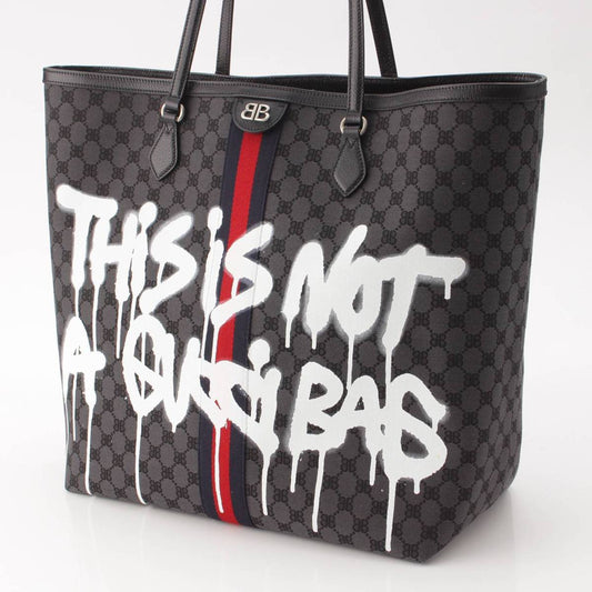 Gucci Balenciaga Graffiti Tote Bag 680127