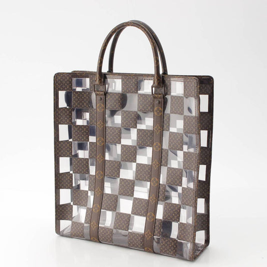 Louis Vuitton Monogram Chess Sac Plat Tote Bag