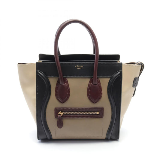 Celine Luggage Micro Shopper Tote Bag