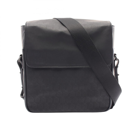 Dunhill Windsor Shoulder Bag Black PVC Canvas