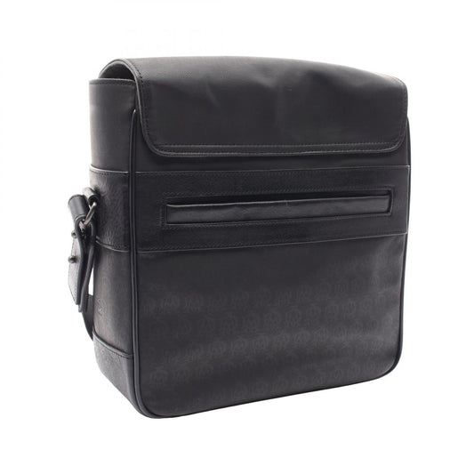 Dunhill Windsor Shoulder Bag Black PVC Canvas
