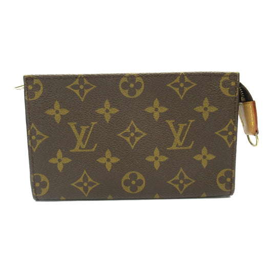 Louis Vuitton Leather Pouch Monogram Brown