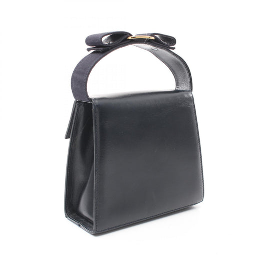 Salvatore Ferragamo Vara Ribbon Leather Handbag