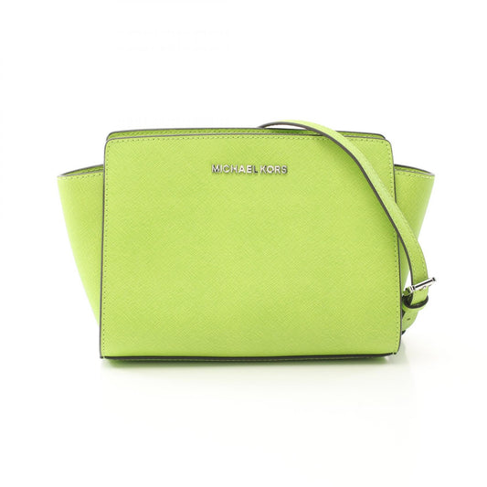 Michael Kors Selma Medium Leather Messenger Bag