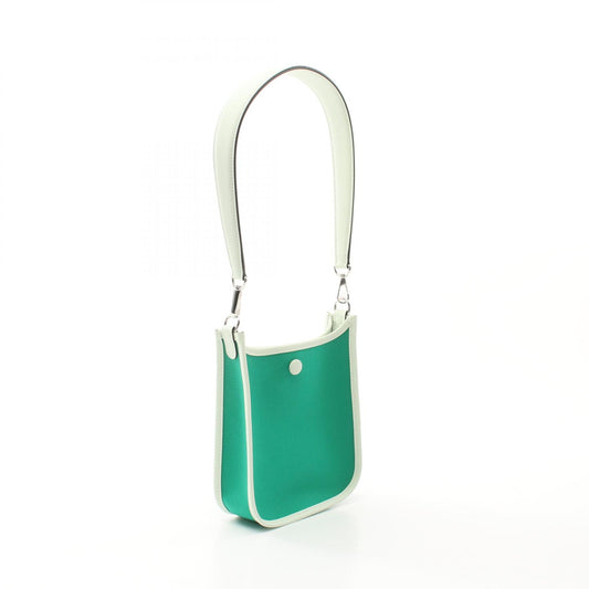 Hermes Neo Evelyne TPM Shoulder Bag Green/Blue