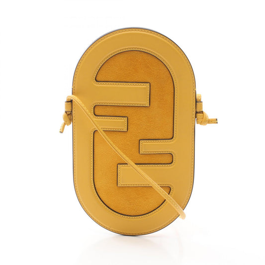 Fendi Leather Phone Holder Shoulder Bag
