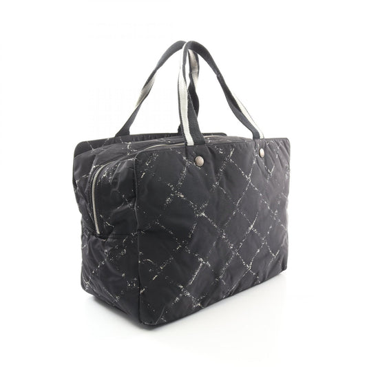 Chanel Nylon Tote Bag Black