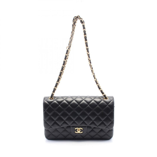 Chanel Lambskin Large Flap Shoulder Bag A58600