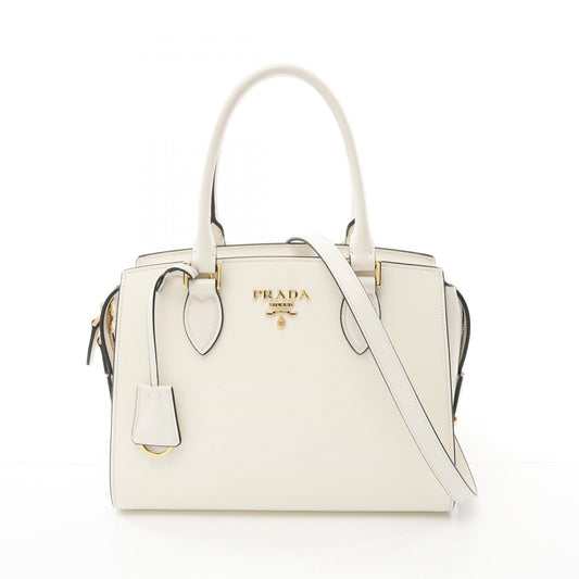 Prada Saffiano Soft C Leather Handbag 1BA164