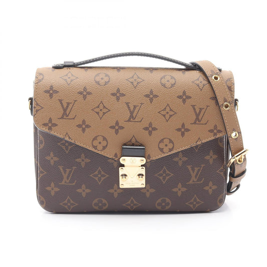 Louis Vuitton Pochette Metis MM Monogram Reverse Handbag M44876