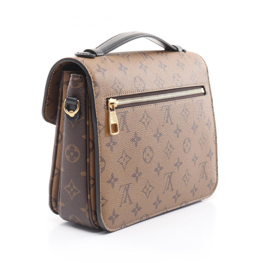 Louis Vuitton Pochette Metis MM Monogram Reverse Handbag M44876