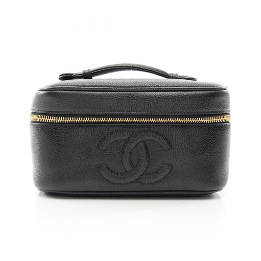 Chanel Caviar Skin Gold Coco Mark Handbag