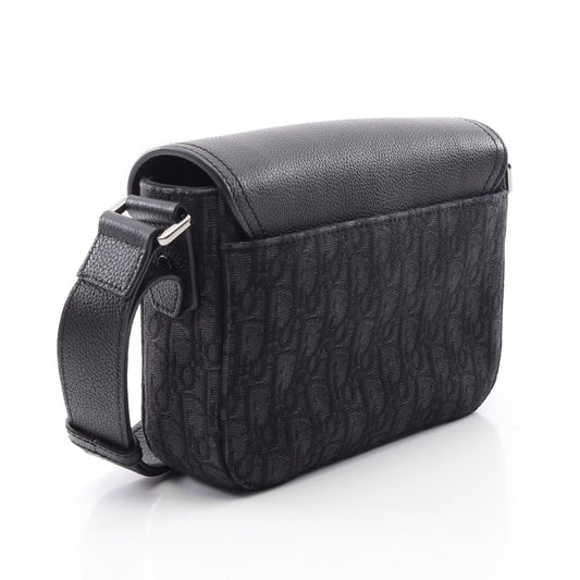 Dior Saddle Oblique Canvas Leather Shoulder Bag
