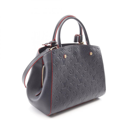 Louis Vuitton Montaigne MM Leather Handbag M42746