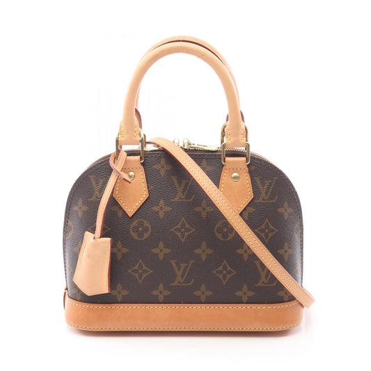 Louis Vuitton Alma BB Handbag Monogram Brown M53152