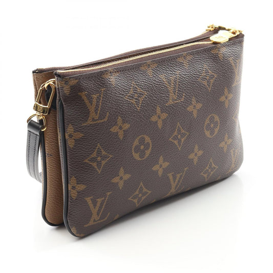 Louis Vuitton Monogram Double Zip Shoulder Bag