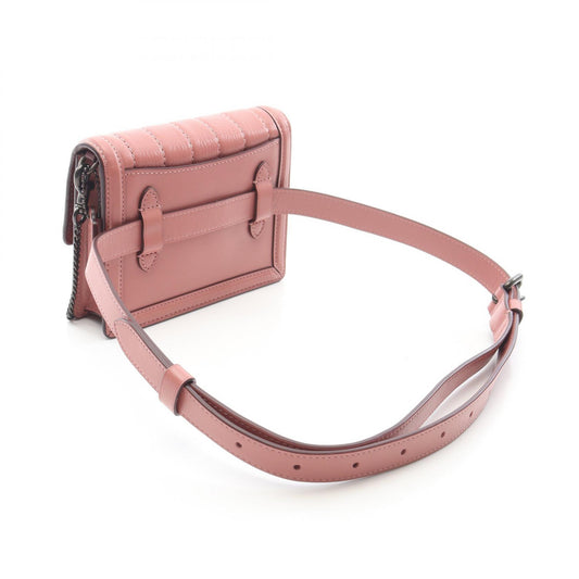 Coach Leather Suede Hutton Waist Bag C0845