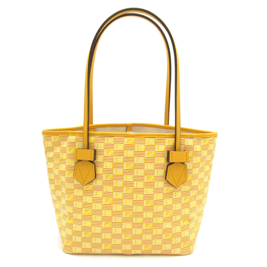 MOREAU Paris Tote Bag PVC Canvas Yellow