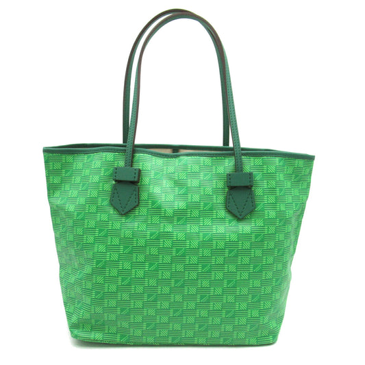 MOREAU PARIS Tote Bag PVC Canvas Green