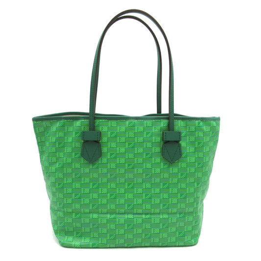 MOREAU PARIS Tote Bag PVC Canvas Green