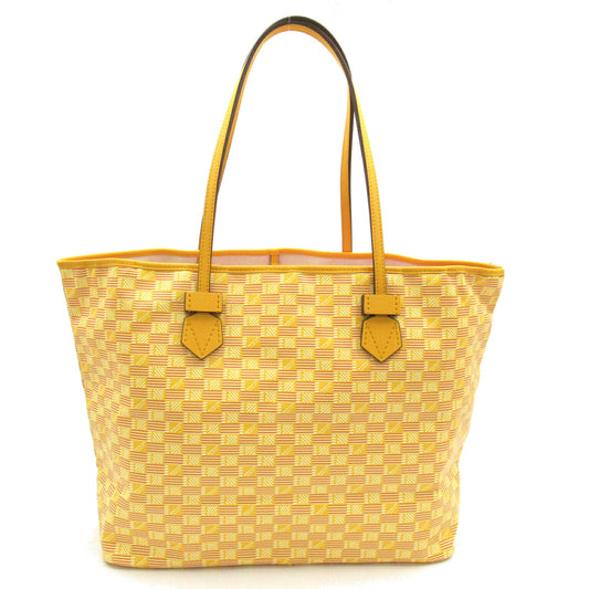 MOREAU Paris Tote Bag PVC Canvas Yellow