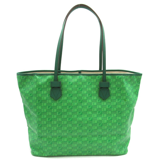 MOREAU Paris Tote Bag PVC Canvas Green