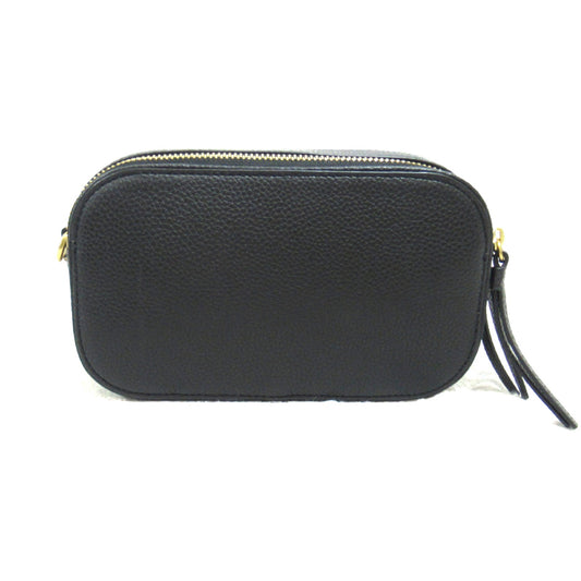 Tory Burch Mini Leather Crossbody Bag Black