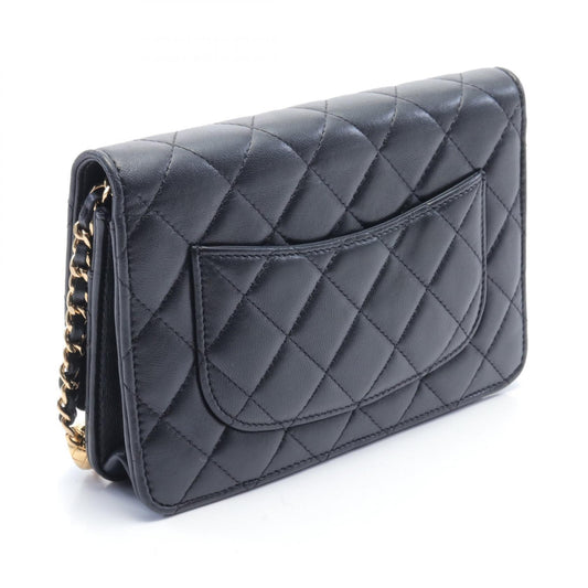 Chanel Lambskin Matelasse Shoulder Bag AP3413