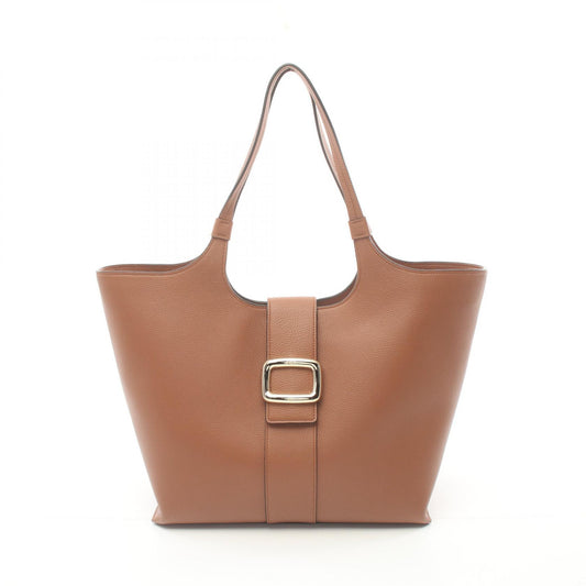 Roger Vivier Viv Shock Leather Tote Bag