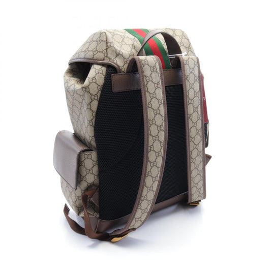 Gucci Ophidia GG Supreme Backpack PVC Leather