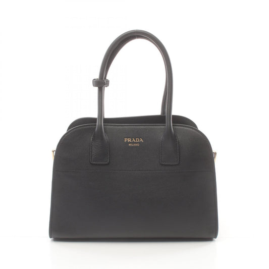 Prada Soft Grain Leather Medium Tote Bag 1BG538