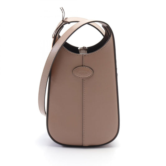 Tod's Leather Di Hobo Micro Shoulder Bag