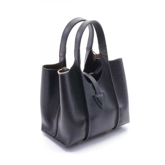Tod's Leather T Timeless Micro Handbag Black