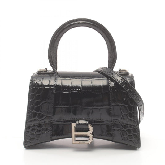 Balenciaga Hourglass XS Leather Handbag