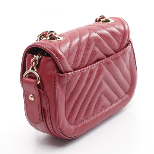 Chanel Chevron Leather Shoulder Bag