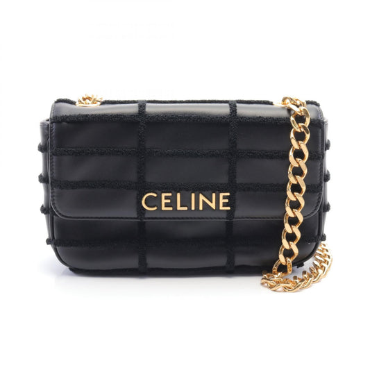 Celine Monochrome Leather Shoulder Bag