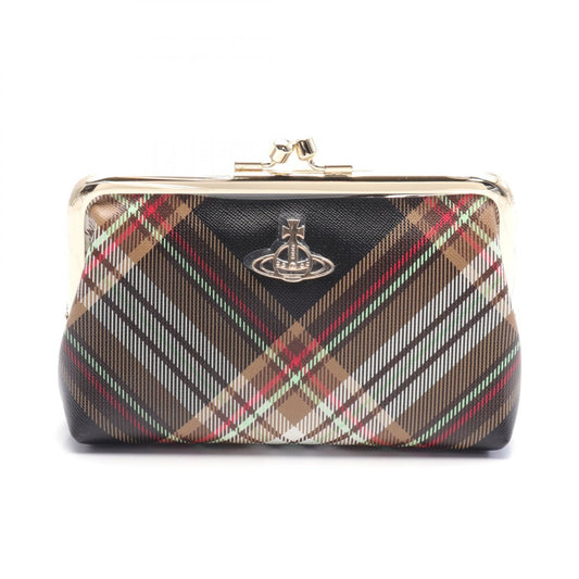 Vivienne Westwood Tartan Pouch Metal Frame