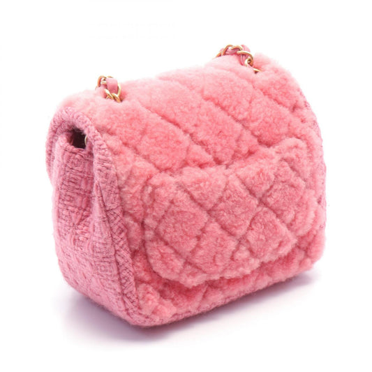 Chanel Mini Matelasse Shoulder Bag Pink