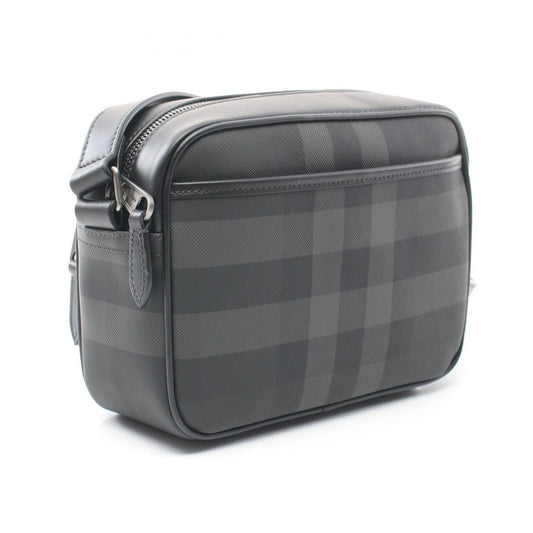 Burberry PADDY Shoulder Bag PVC Canvas Leather