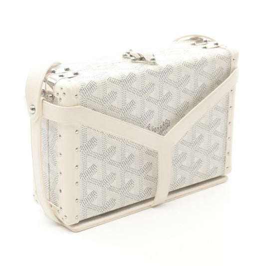 Goyard Minodière Trunk Shoulder Bag PVC Leather