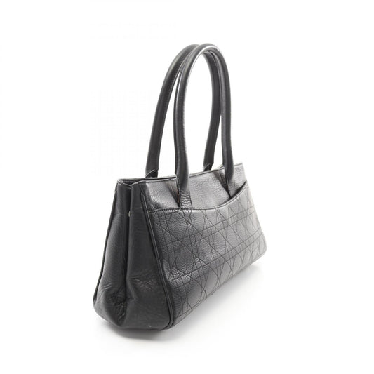 Dior Cannage Leather Handbag Black