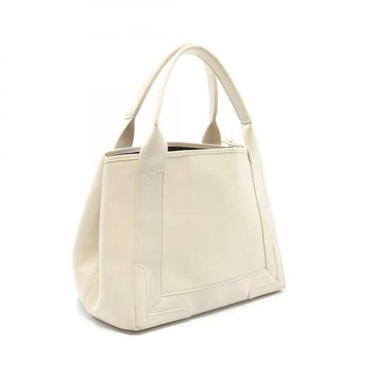 Balenciaga Navy Cabas S Leather Tote Bag