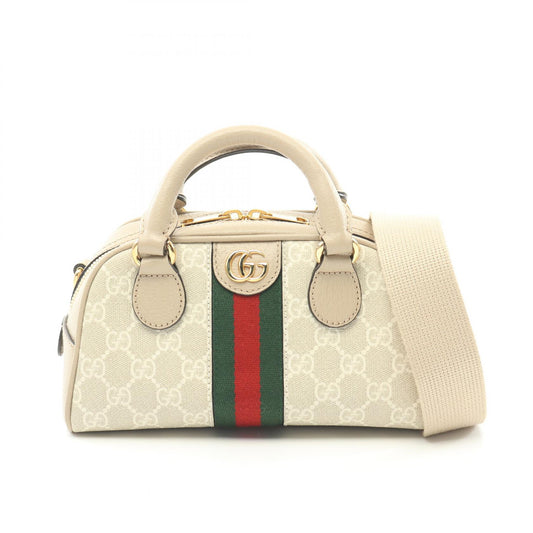 Gucci Ophidia GG Supreme Handbag PVC Coated Canvas Leather