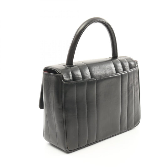 Chanel Mademoiselle Lambskin Handbag Black
